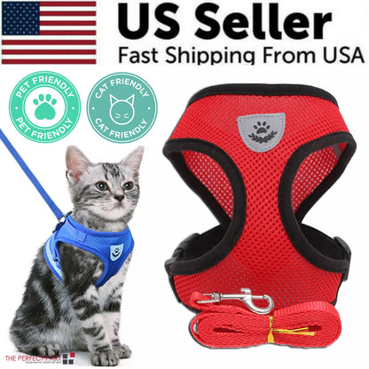 Reflective adjustable pet harness 