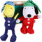 "Peanuts Holiday Plush Dog Toys Set – Snoopy & Woodstock 9" Stuffed Animal Squeaky Toys for Dogs | Perfect for Holiday Slumber Parties, 2-Piece Set"