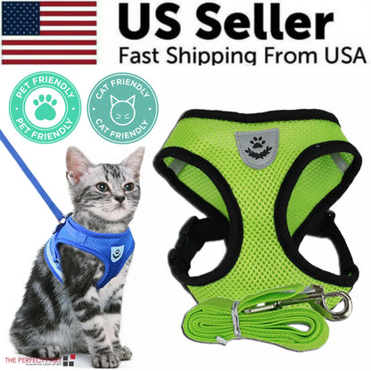 Reflective adjustable pet harness 