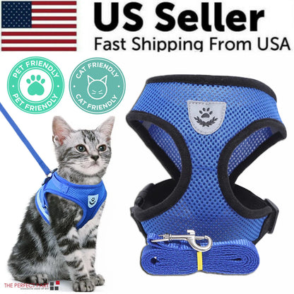 Reflective adjustable pet harness 