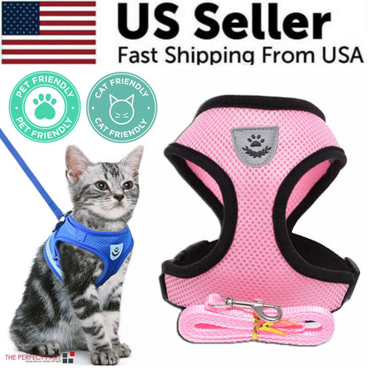 Reflective adjustable pet harness 