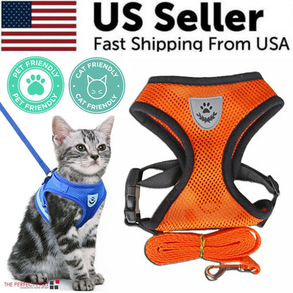 Reflective adjustable pet harness 